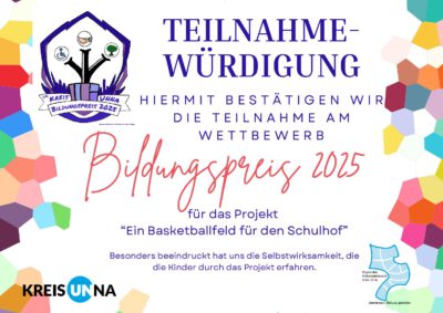 Mehr über den Artikel erfahren Bildungspreis des Kreises Unna